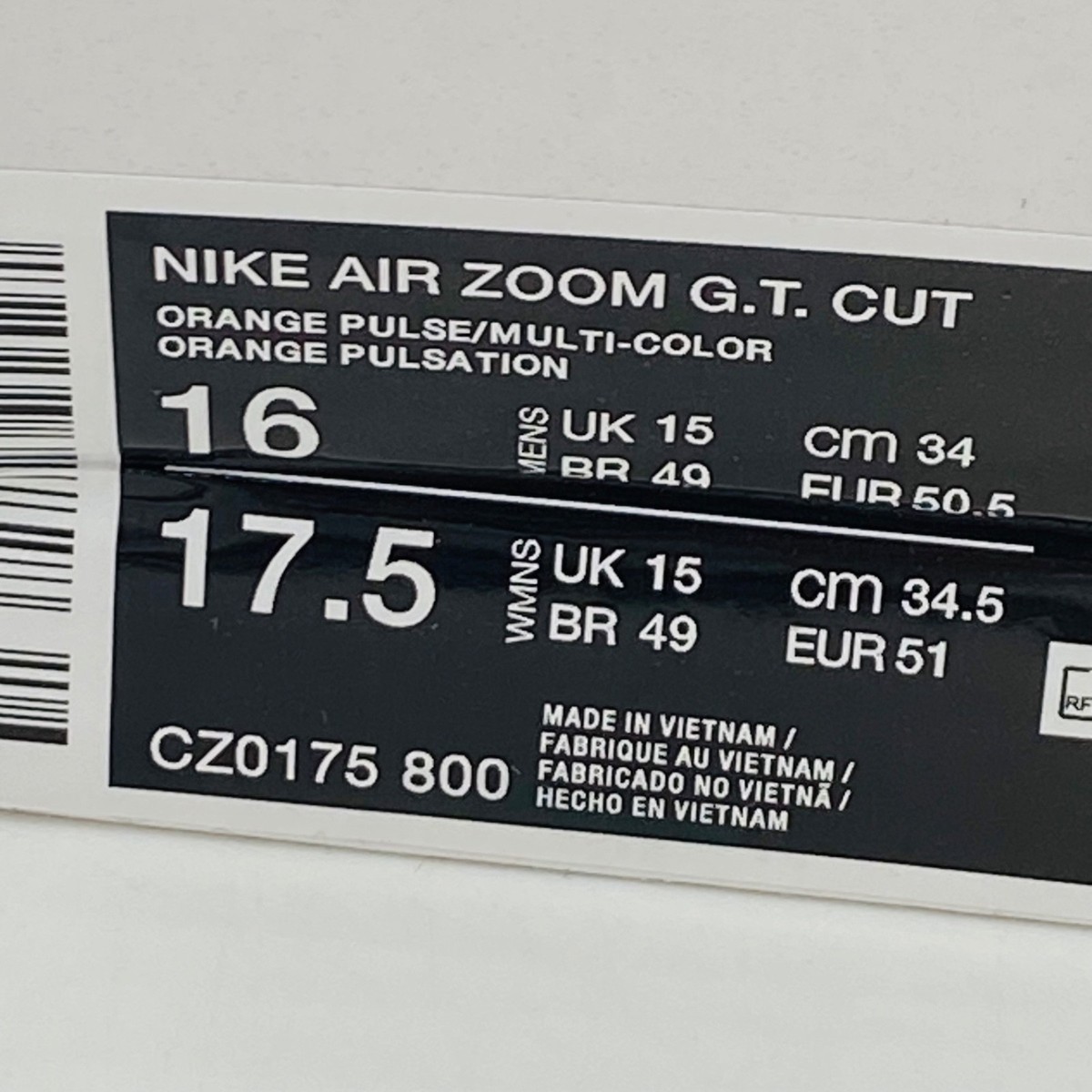 NIKE AIR ZOOM GT CUT x Dylan Harper Orange Pulse Basketball  display picture 3