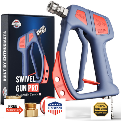 #ad McKillans Swivel Gun Pro Pressure Washer Spray Gun 3 8quot; M Plug 1 4quot; F QC 4000 PS $131.67