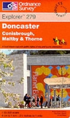 Doncaster, Conisbrough, Maltby and Thorne (Explorer Maps), Ordnance Survey, Used