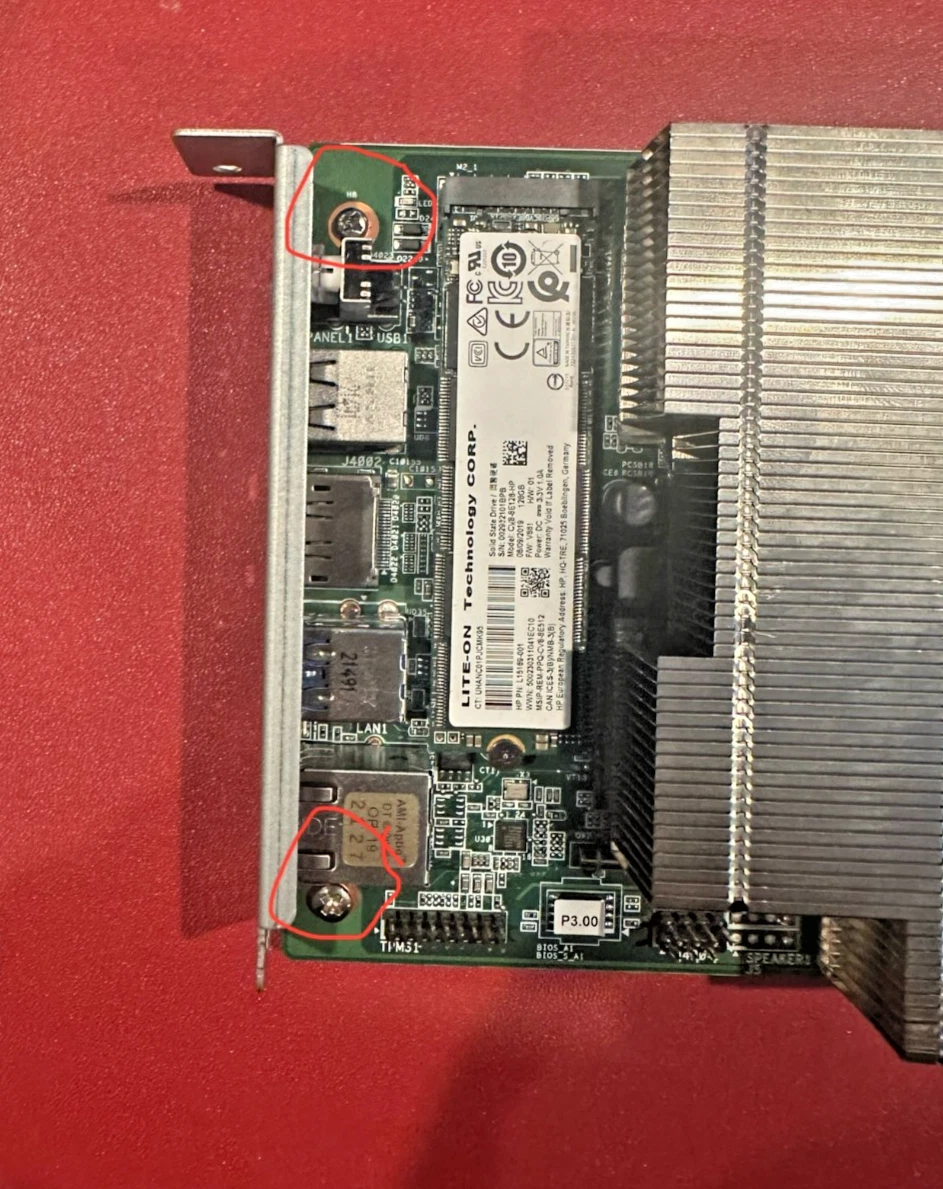 Removing second baffle