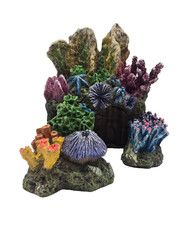 Aquarium Decoration Coral Reef Hollow Cave Fish Tank Resin Rock