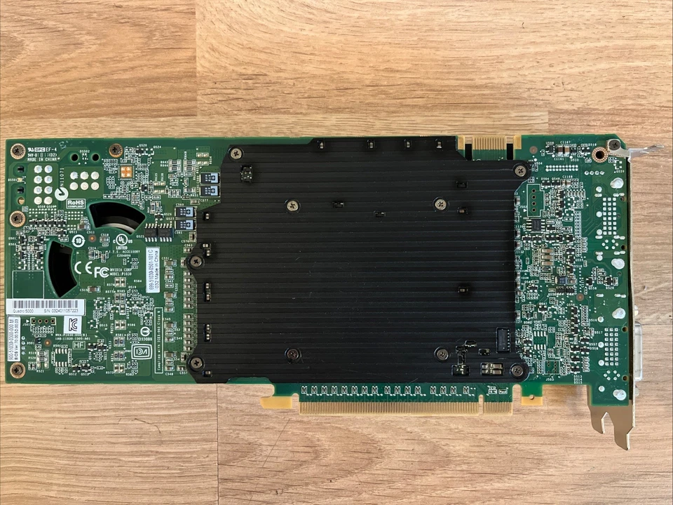 * NVIDIA Quadro 5000 2.5GB GDDR5 PCIe x16 Workstation GPU with SDI Option - Image 3 of 4