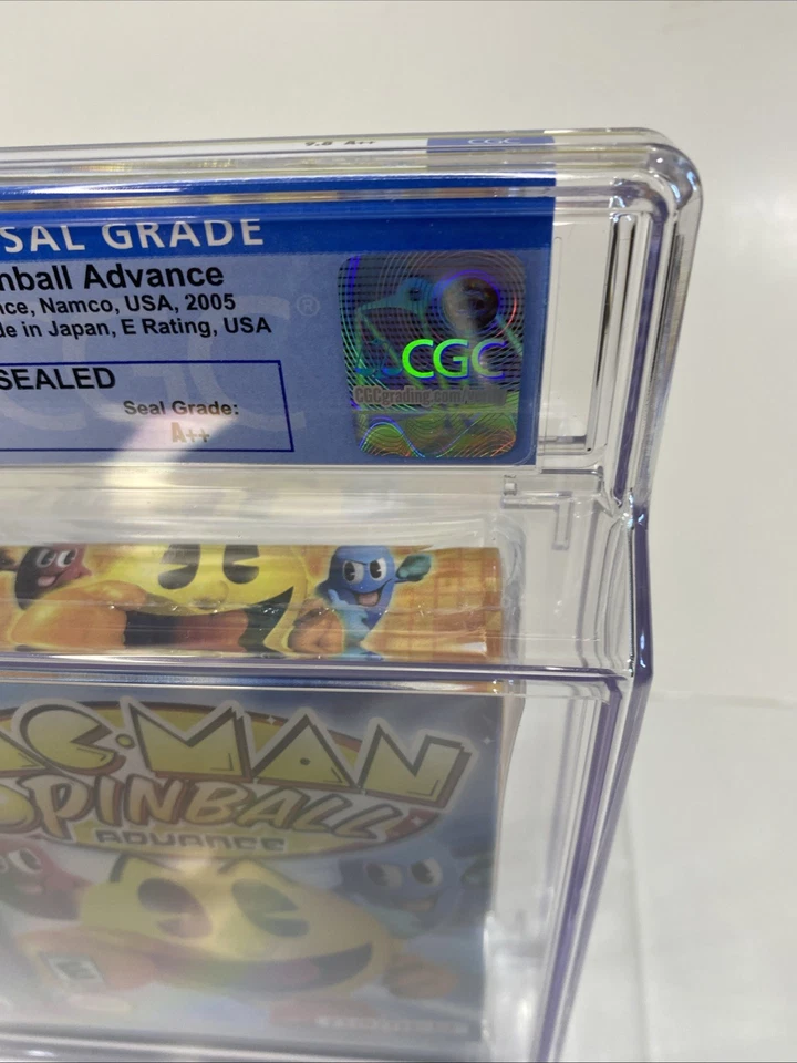 Pac-Man Pinball Advance Nintendo Game Boy Advance GBA CGC Graded GEM 9.8 A++ - Image 3 of 4