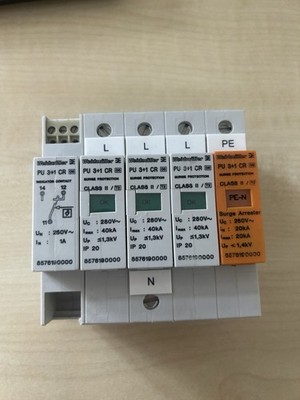 Weidmüller PU 3+1CR Überspannungsschutzgerät 3 Phasen 8576190000