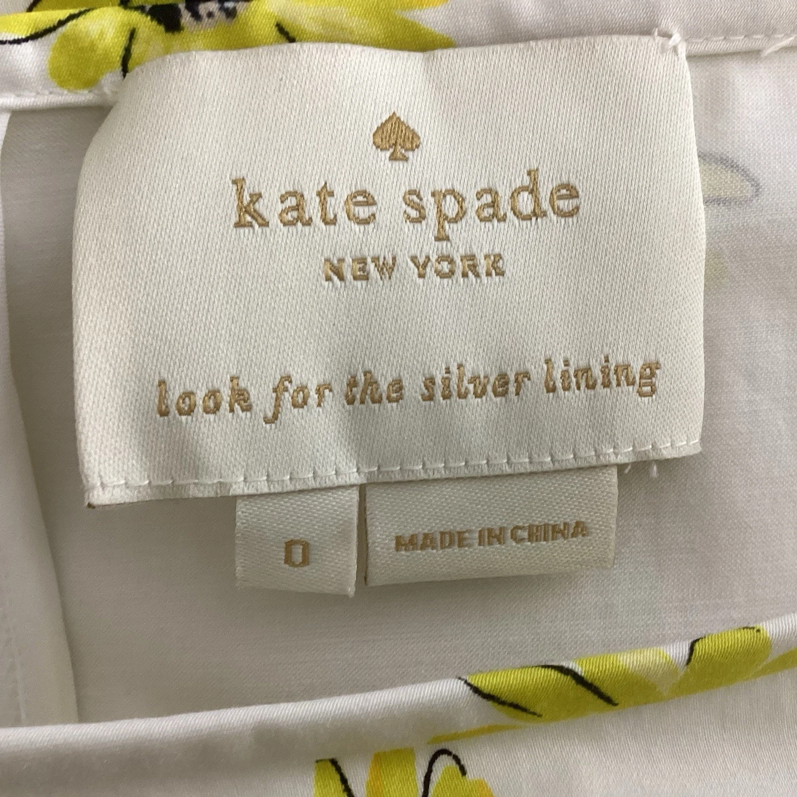 Abito lirico Kate Spade margherita a pois taglia 0
