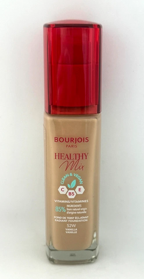 Bourjois Healthy Mix Radiant Foundation, 30ml - 52W Vanilla - Bild 1 von 1
