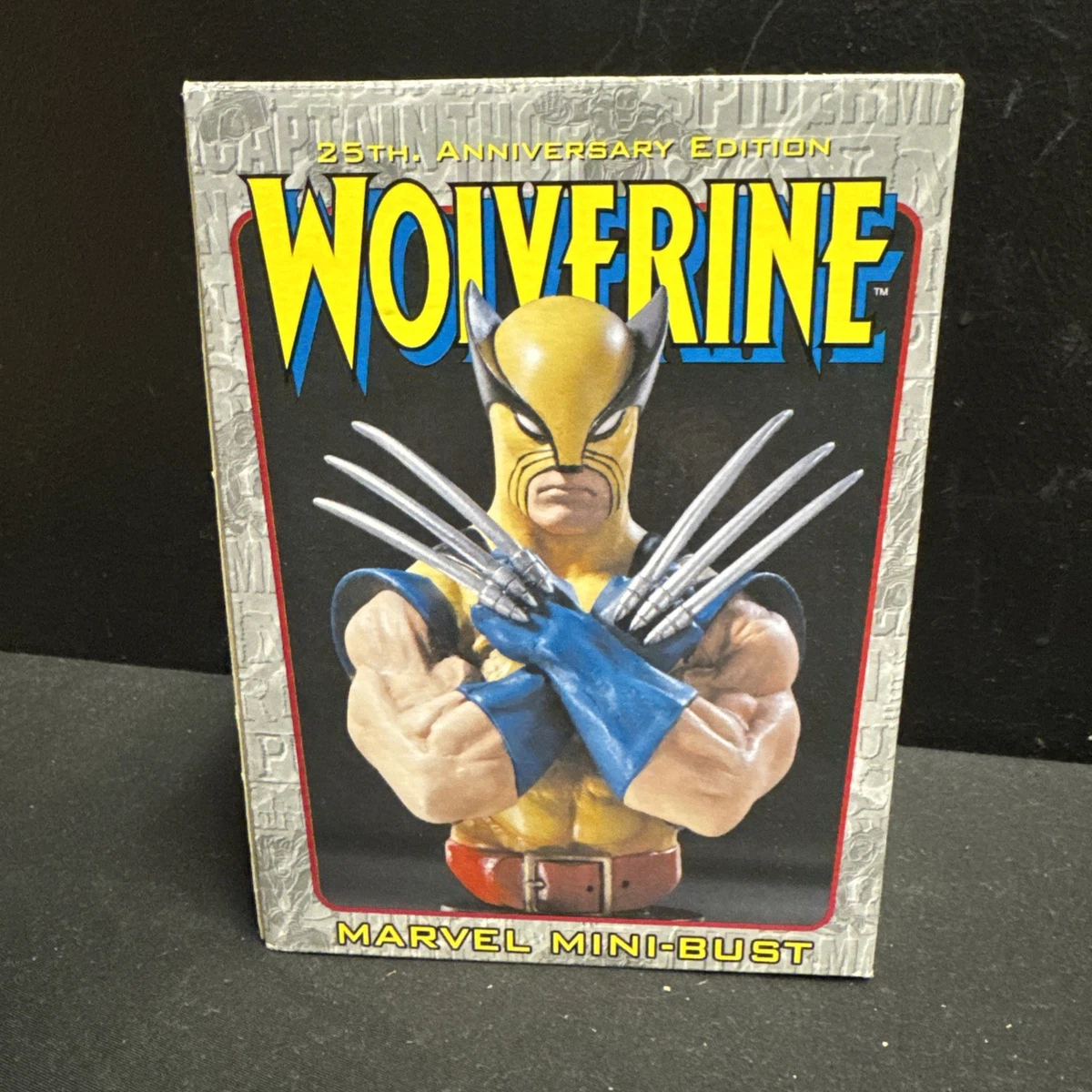 x-men Wolverine randy bowen 新品　Mini-Bust Marvel Mini Bust Wolverine 25th Anniversary Edition Randy Bowen