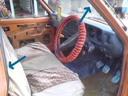 FOR NISSAN B10 1000 B310 B311 210 311 140y B210 inner Welt Seal rubber door seal - Image 2 of 4