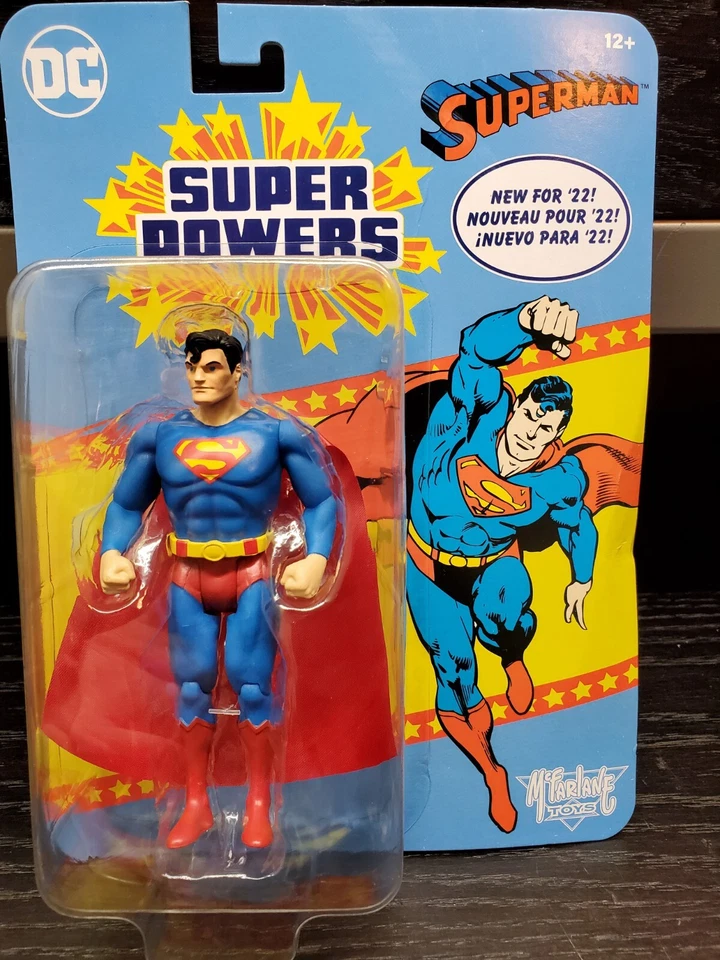 Figuras McFarlane DC Super Powers Superman Batman Darkseid Supermobile Batwing  Foto 4 de 4