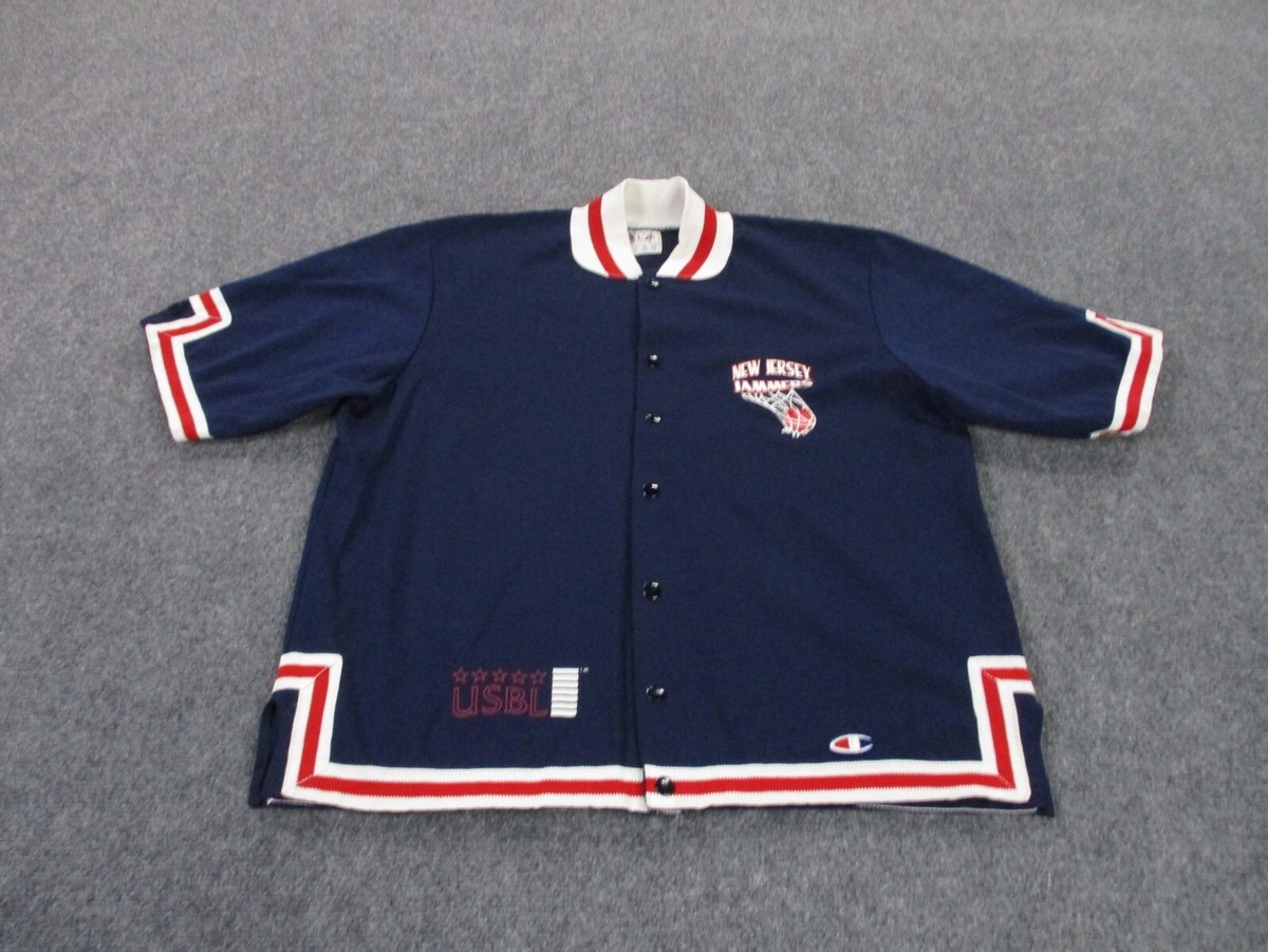 Vintage Champion Jacket Adult L New Jersey Jammers