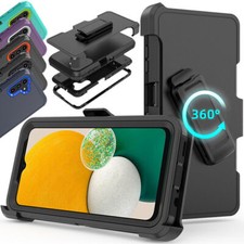 For Samsung Galaxy A13 A12 A03S A03 A53 A54 A14 5G Case Rugged Belt Clip Cover