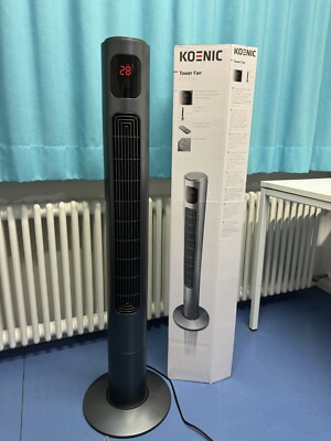Koenic Tower Fan KTF100 with remote control (good condition, lightly used)
