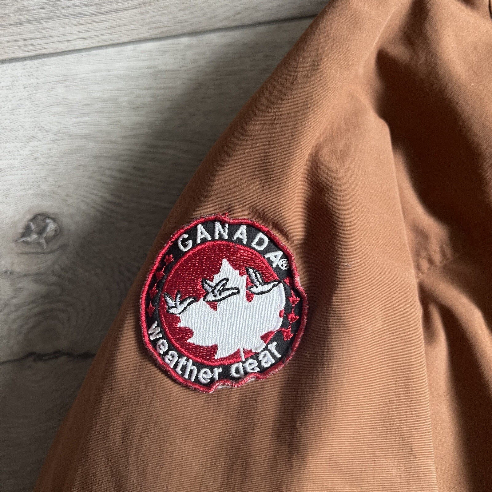 Canada Weather Gear Jacket Parka 2XL Super Triple Goose Brown Mens