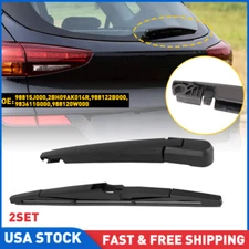2SET Rear Wiper Arm Blade For 2016-17 Hyundai Tucson Eco Limited SE Sport Value