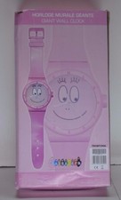 HORLOGE MONTRE GEANTE BARBAPAPA JOUET FIGURINE DVD JEU EDUCATIF POSTER AFFICHE