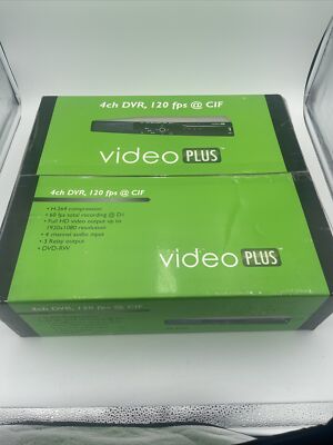 GVI Security AR-6040 DVR H.264 4 channel DVD-RW D1 HDMI 4ch Surveillance CCTV NR