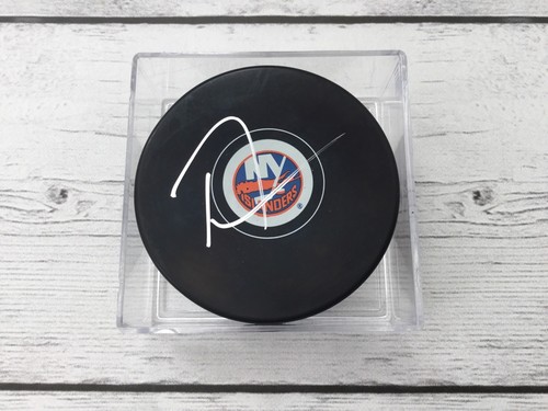 Thomas Hickey Autographed Signed NY New York Islanders Hockey Puck a
