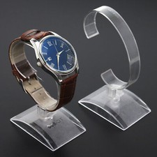 Watch Display Stand Professional Transparent Plastic Store Watch Bracelet