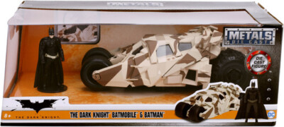 Jada Toys - DC Comics The Dark Knight Rises Tumbler Batmobile Die-cast Car, 1:24