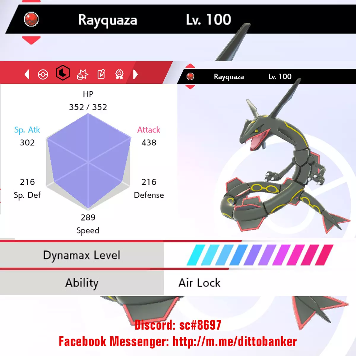 Rayquaza Shiny Winter 2015 World Hobby Fair - PokemonGet - Ottieni