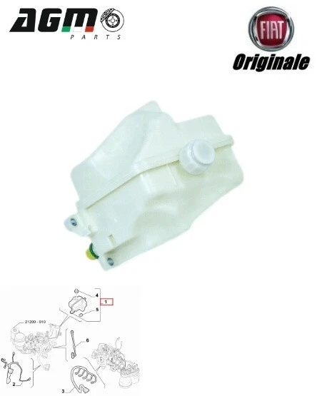 Tank Oil Gear Original Fiat 500 L X Jeep Renegade 1.4 B 71775477 