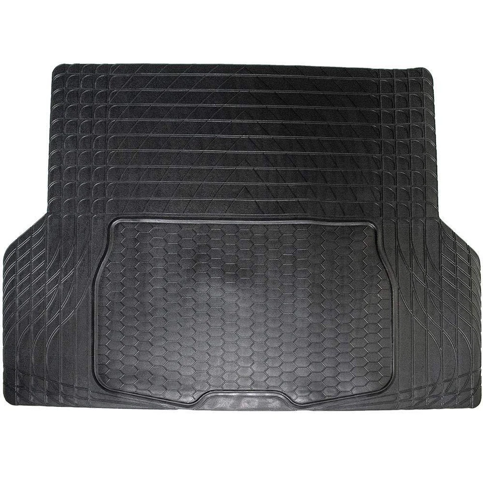 Equip Universal Fit Heavy-Duty Car Boot Liner Protector Black (Large)