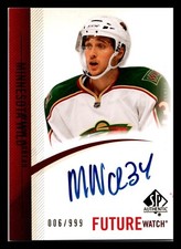 2010-11 SP AUTHENTIC FUTURE WATCH AUTO Maxim Noreau Rookie 006/999 FREE SHIPPING