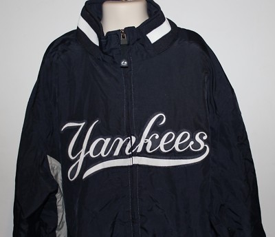 New York Yankees Majestic MLB Authentic Kids 14/16 Zipper Jacket