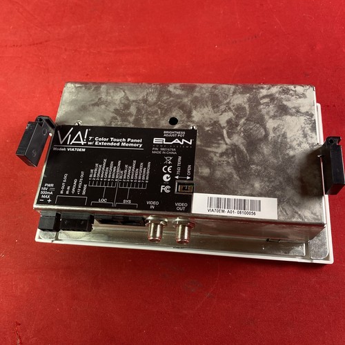 Elan VIA! (VIA7OEM) 7" Color Touch Panel W/Extended Memory - White - Picture 3 of 6