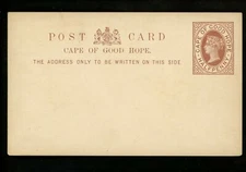 Postal Stationery H&G #3 Cape of Good Hope postal card 1889 Vintage