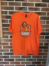 Reese’s Fighting Cuppies Peanut butter cup orange t-shirt Size Large NWOT