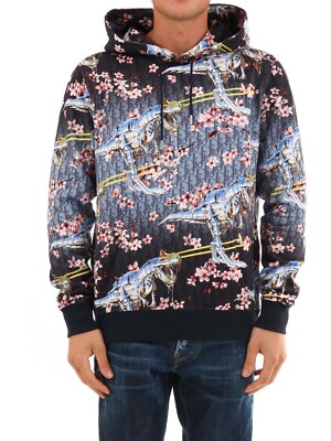 Dior x Sorayama Kim Jones Dinosaur Cherry Blossom Oblique Logo