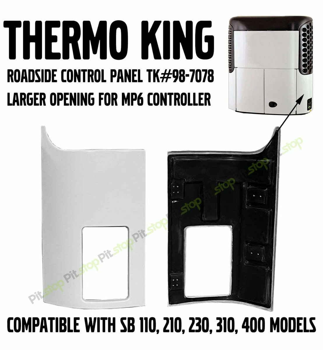 Thermo King Reefer Roadside Control Panel MP6 Large Opening TK98