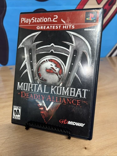 Mortal Kombat: Deadly Alliance Greatest Hits, PS2 No Manual