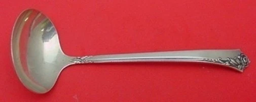 Damask Rose by Oneida Sterling Silver Sauce Ladle 5 1/2" Serving Silverware