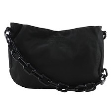 Prada B6431 Nylon Shoulder Bag Women Black One Size