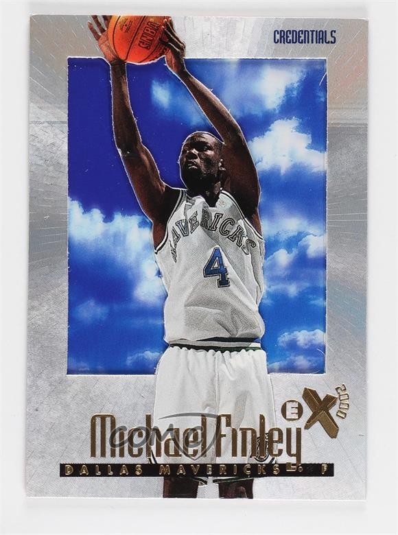 1996-97 Skybox E-X2000 Credentials 120/499 Michael Finley #15 00tm
