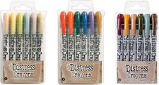 Ranger 18 Distress Crayons Bundle: Sets 8, 9, 10