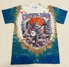 Vintage 1994 Grateful Dead Fall Tour Liquid Blue 2000 Reprint Adult Size Medium