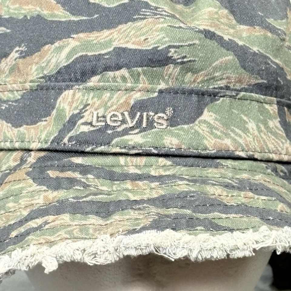 Sombrero cubo camuflaje Levi's Tiger unisex mediano 58 cm/23 pulgadas nuevo con etiquetas Foto 2 de 4