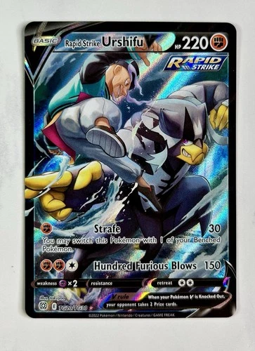Rapid Strike Urshifu V 2022 Pokemon Brilliant Stars #TG20/TG30 * Near Mint