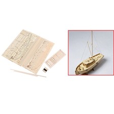 1:30 Ship Assembly Model Wooden Sailboat DIY Wooden Kit Puzzle Toys Gif D_Z8 _wo
