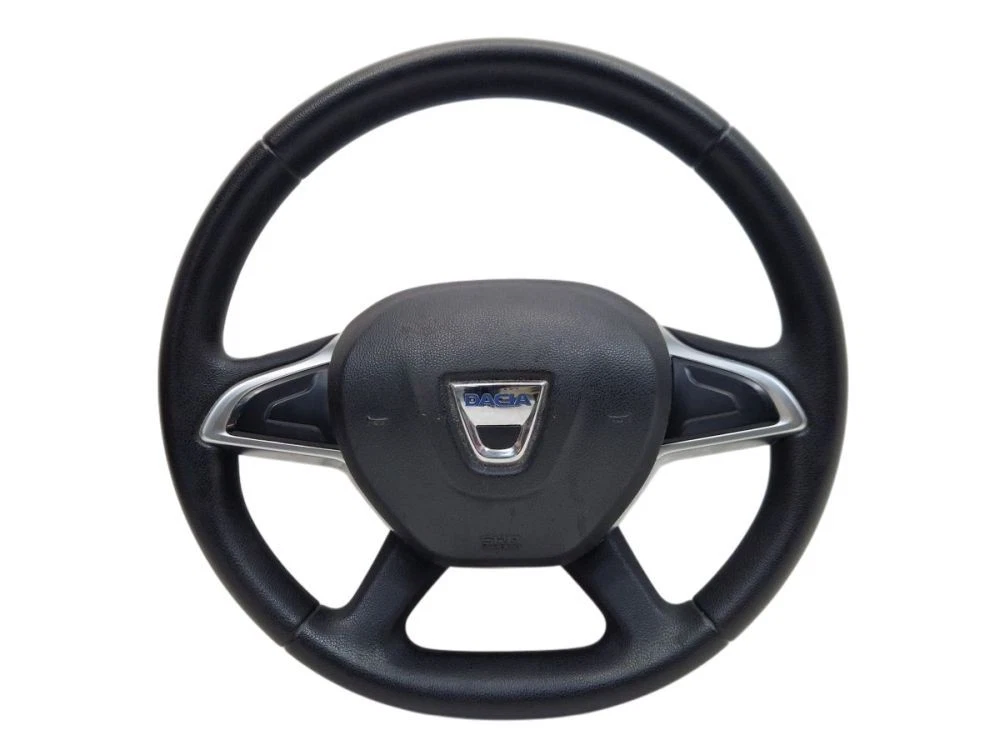 Auto Lenkradbezug für Dacia Sandero Ⅲ StepWay 2020 2021 2022-2023 2024+, Carbon Fiber Leder Anti Rutsch Atmungsaktiv Schweißabsorbierend Lenkradbezug Zubehör,O-Black Coffee