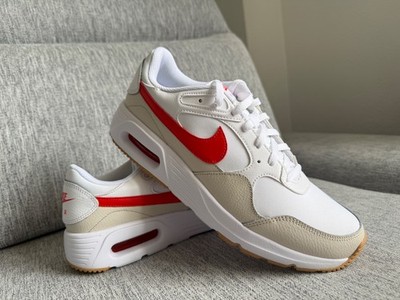 Nike Air Max SC White Picante Red Gr. 44 10 Herren Schuhe neu ungetragen CW4555