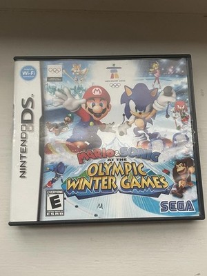 Mario & Sonic at the Winter Olympic Games (Nintendo DS) CIB Complete w/ Manual