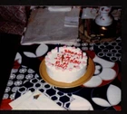 Vintage Photograph Beautiful Happy Birthday Cake Ruth