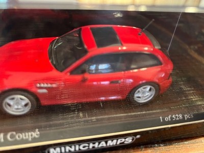 BMW Z3 M Coupe 2002 Red 1/43 MINICHAMPS 400029062 for sale online