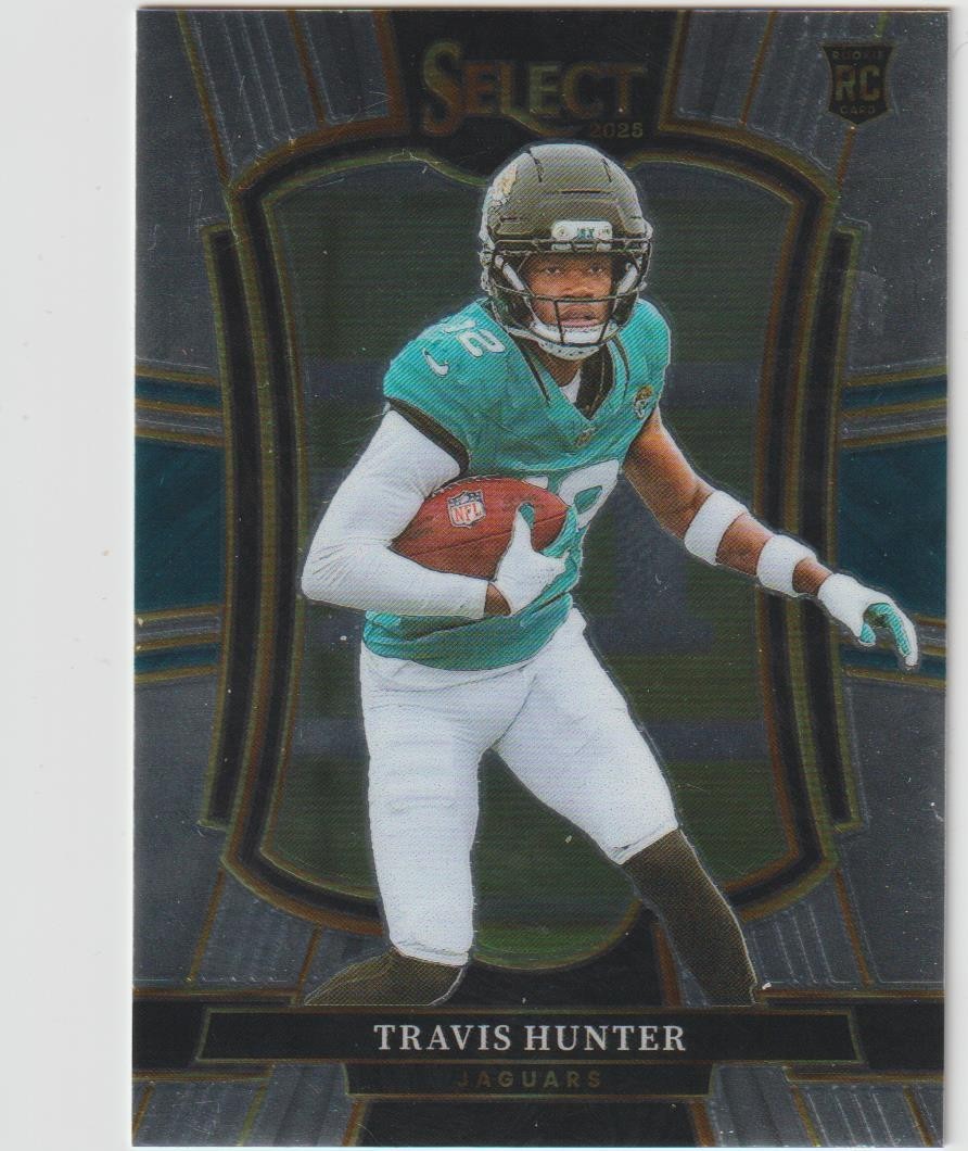 2025 PANINI SELECT TRAVIS HUNTER CB JAGUARS ROOKIE #128 PREMIER LEVEL SP