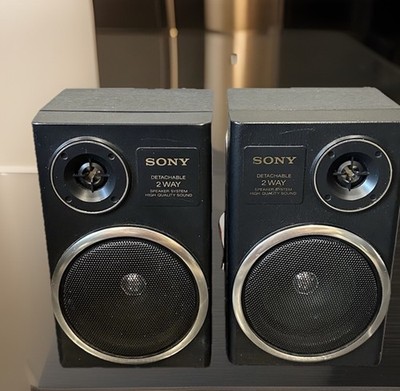 SONY Detachable 2 way Speaker System High Quality Sound
