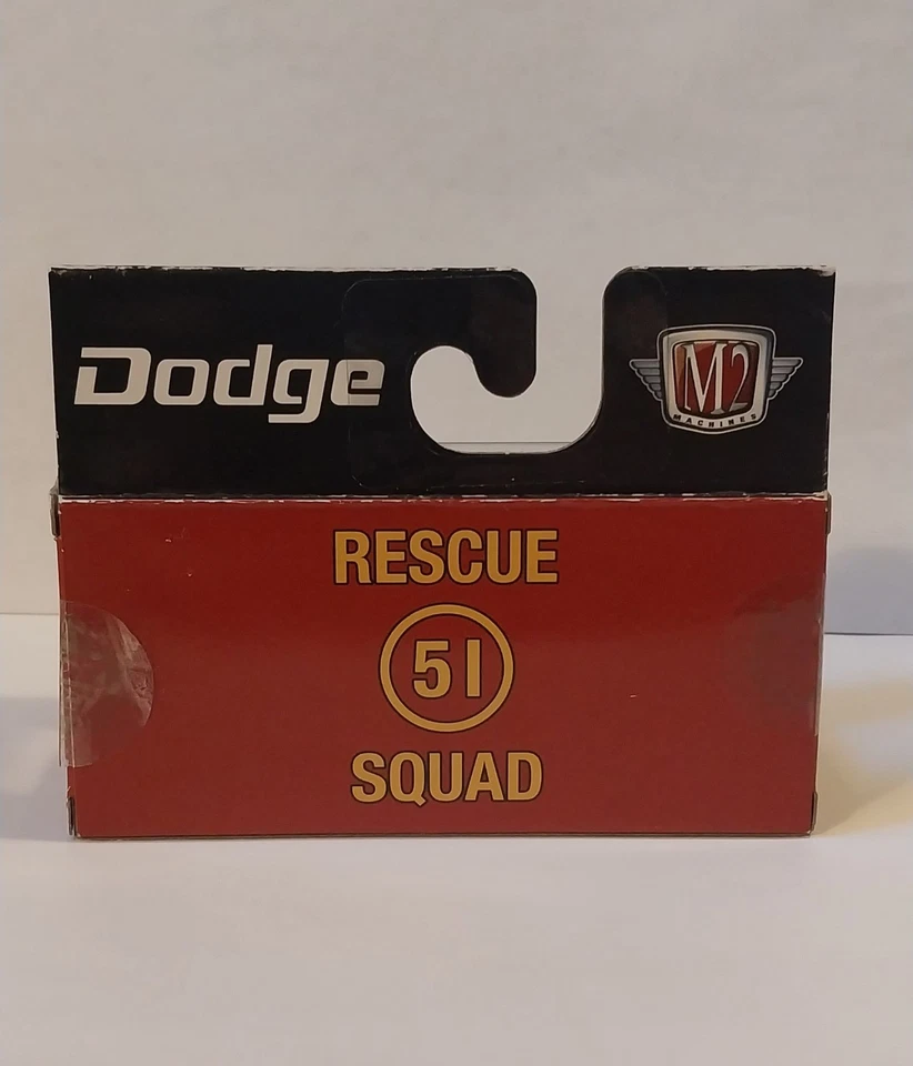 Cama de serviço VHTF M2 Machines esquadrão de resgate de emergência 51 1972 Dodge D300 - Imagem 4 de 4